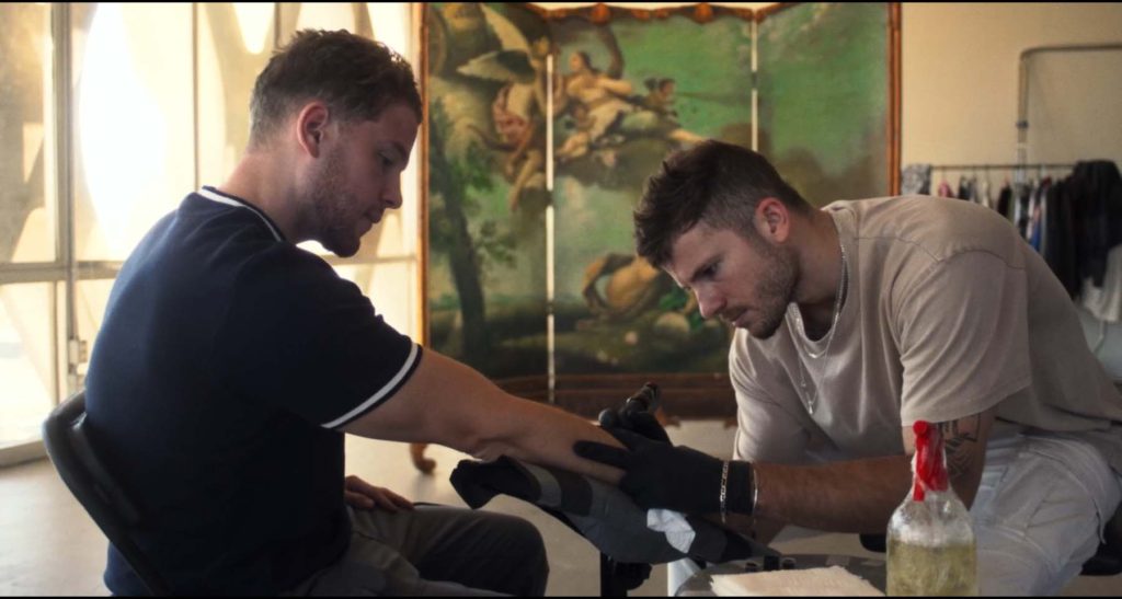documentary film on Travis fountain , tattoo artist. Film Production, San Diego Blacks Beach