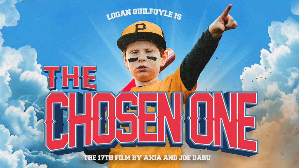 official poster for short narrative film "the chosen one" starring Joe daru