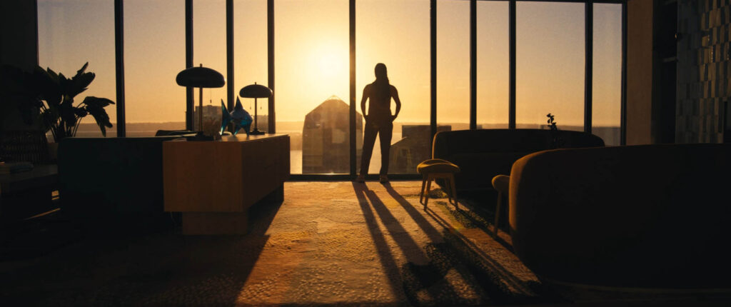 San Diego video production team filming commercial