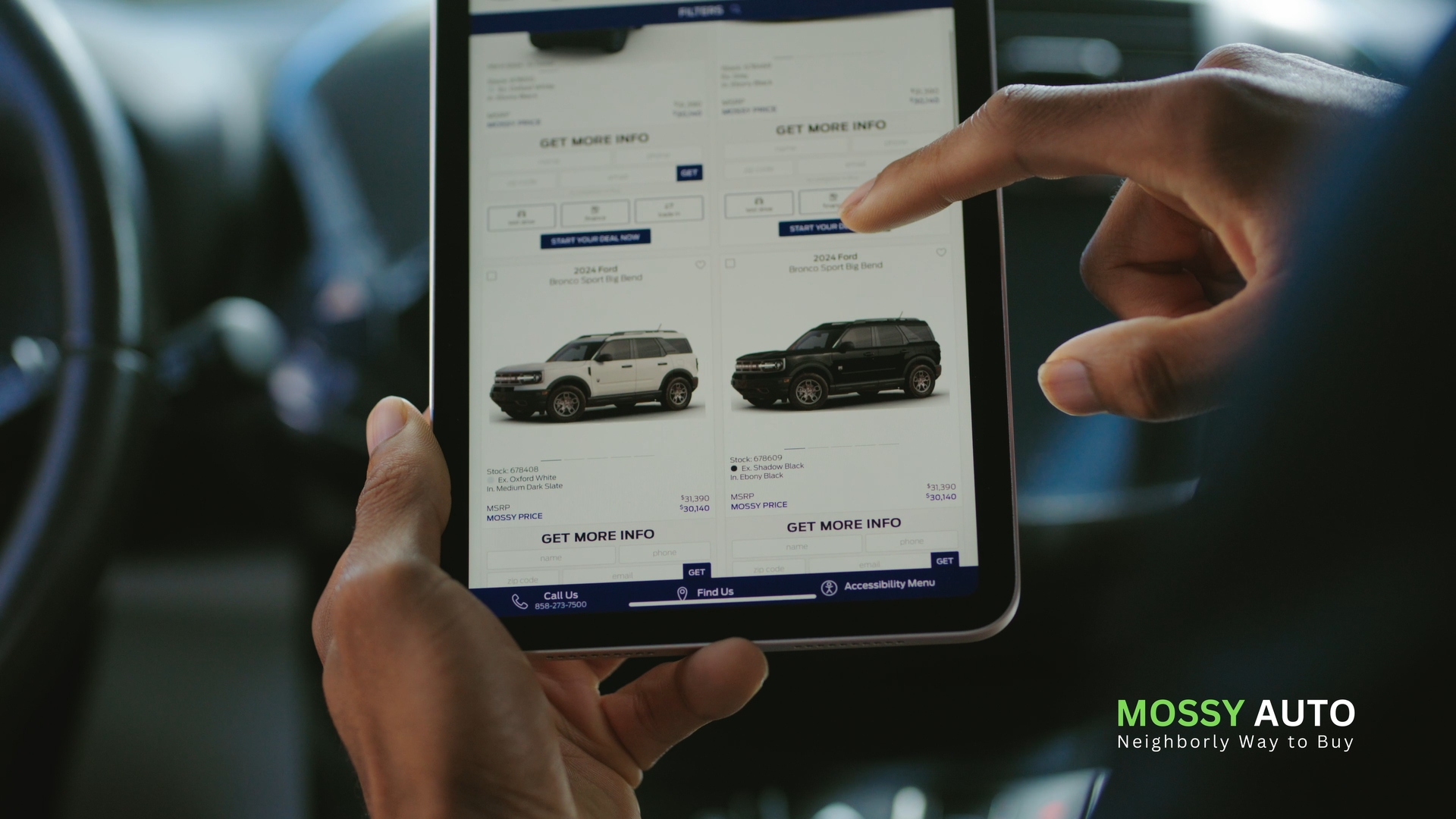 Mossy automotive commercial video production San Diego — DreamVision Media